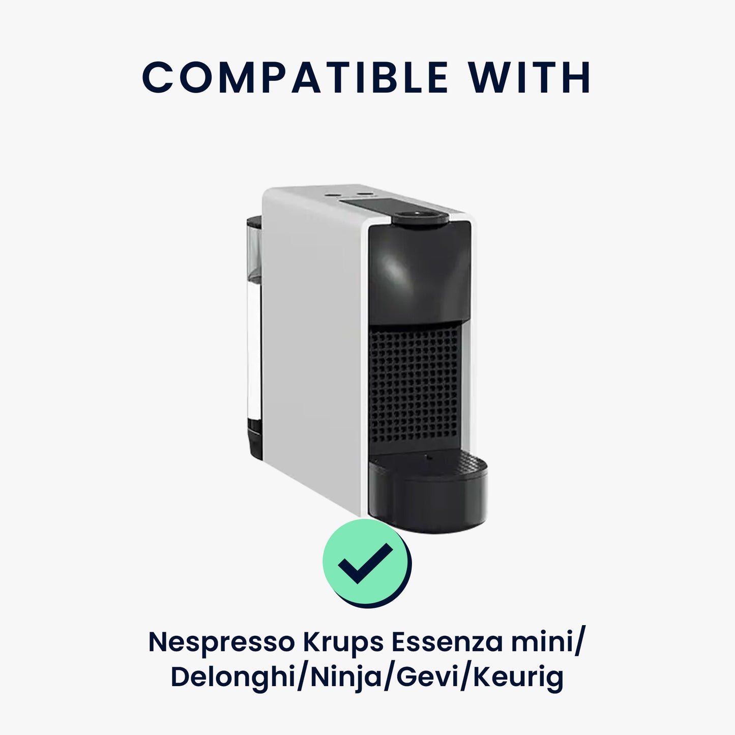 kwmobile Silikon Kaffeematte für Nespresso Krups Essenza Mini/DeLonghi/Ninja/Gevi/Keurig – Silikon-Unterlage für Kaffeemaschine und Siebträger – Barista Matte – Grau Grau