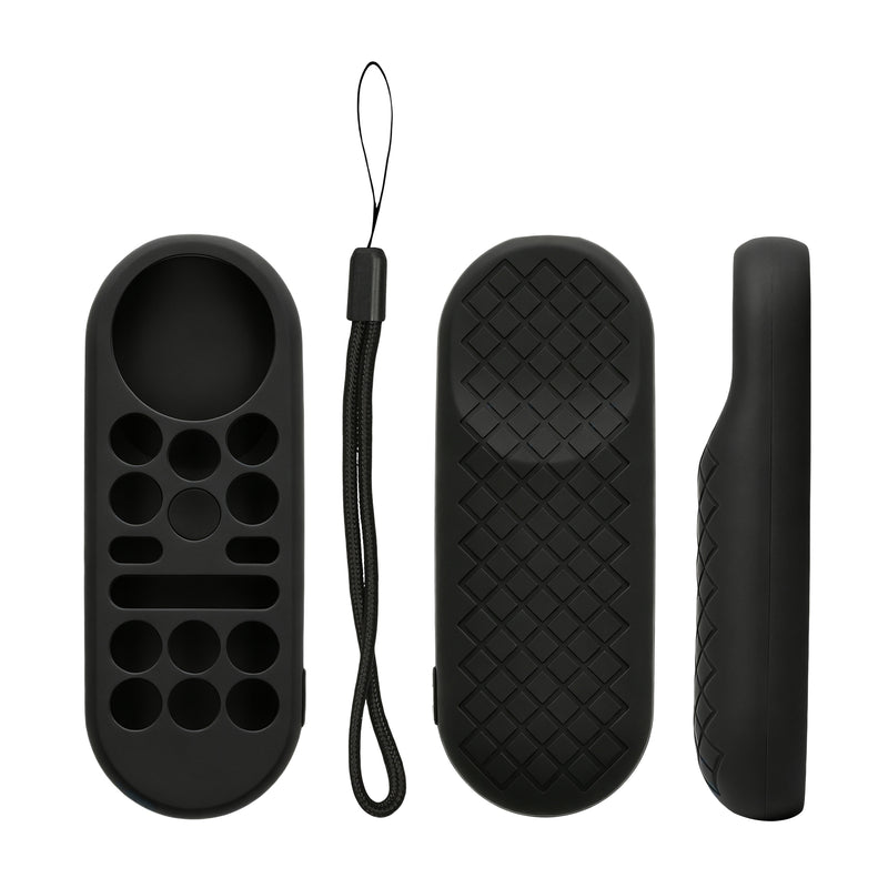 kwmobile Hülle Fernbedienung kompatibel mit Vizio XRT181 Hülle - Silikon Case für TV Zubehör in Schwarz Schwarz