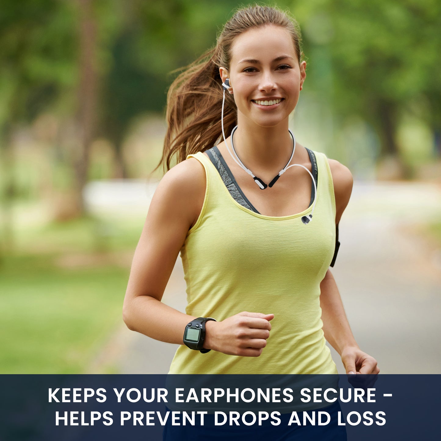 kwmobile Silikon Halteband für Samsung Galaxy Buds 4 / Galaxy Buds 4 Pro Halterung Jogging - in-Ear Headphones Band Strap - Kopfhörer Zubehör - Weiß Schwarz Weiß