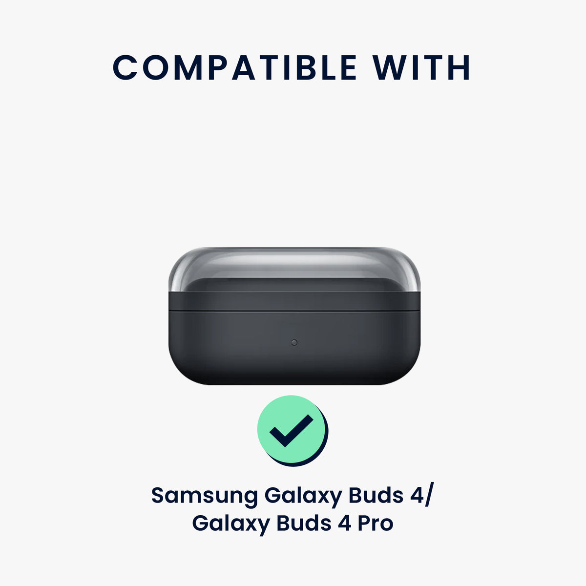kwmobile Silikon Halteband für Samsung Galaxy Buds 4 / Galaxy Buds 4 Pro Halterung Jogging - in-Ear Headphones Band Strap - Kopfhörer Zubehör - Schwarz Orange Schwarz