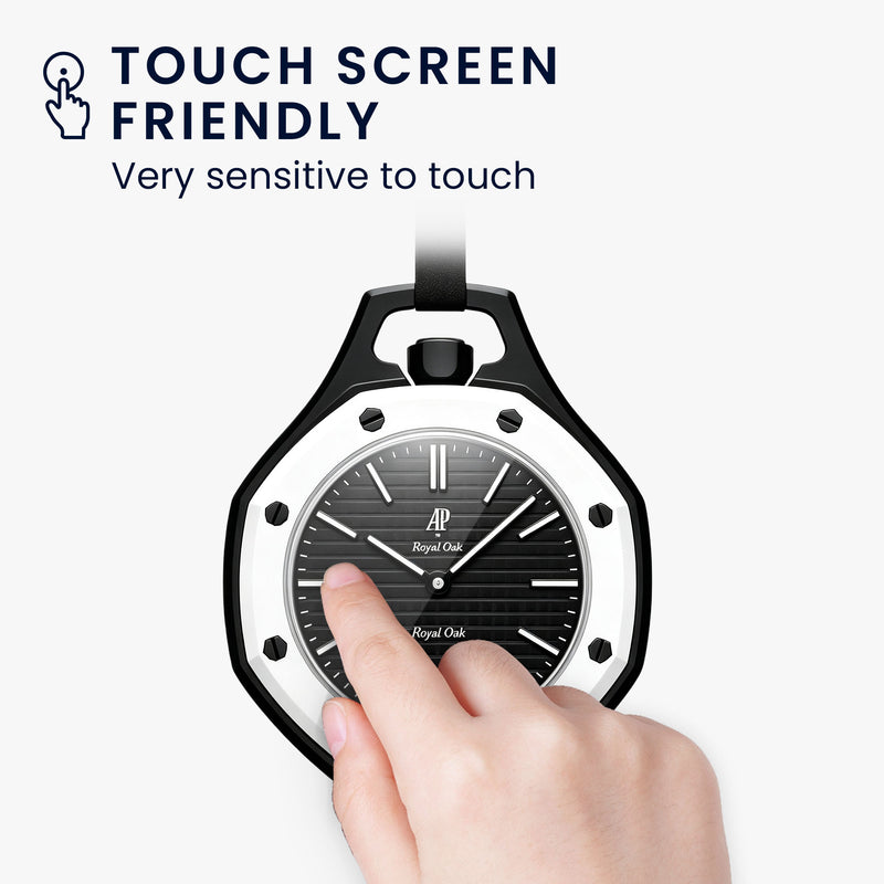 kwmobile Echtglas Displayschutz Swatch Royal Pop