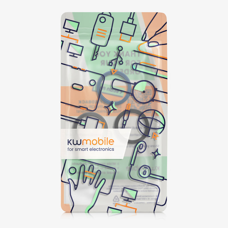 kwmobile 3x Smart Ring Protector kompatibel mit Oura Ring 5 - 10 11 12 13 Hülle - Weiches Silikon Case - Schutzhülle in Schwarz Dunkelgrau Dunkelblau Schwarz