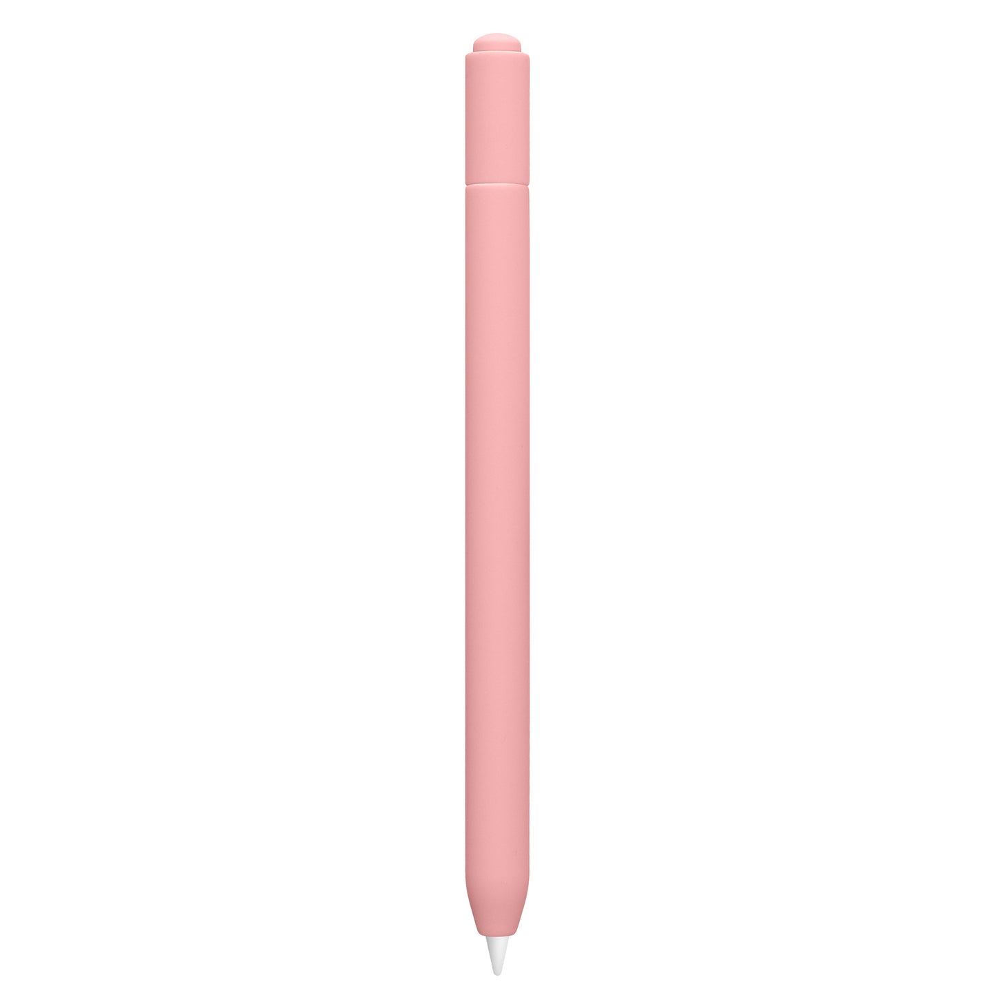 kwmobile Schutzhülle kompatibel mit Apple Pencil (USB-C) - Hülle Stift Silikon Case - Schutz Abdeckung Ladeanschluss - Altrosa Altrosa
