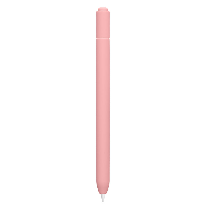 kwmobile Schutzhülle kompatibel mit Apple Pencil (USB-C) - Hülle Stift Silikon Case - Schutz Abdeckung Ladeanschluss - Altrosa Altrosa