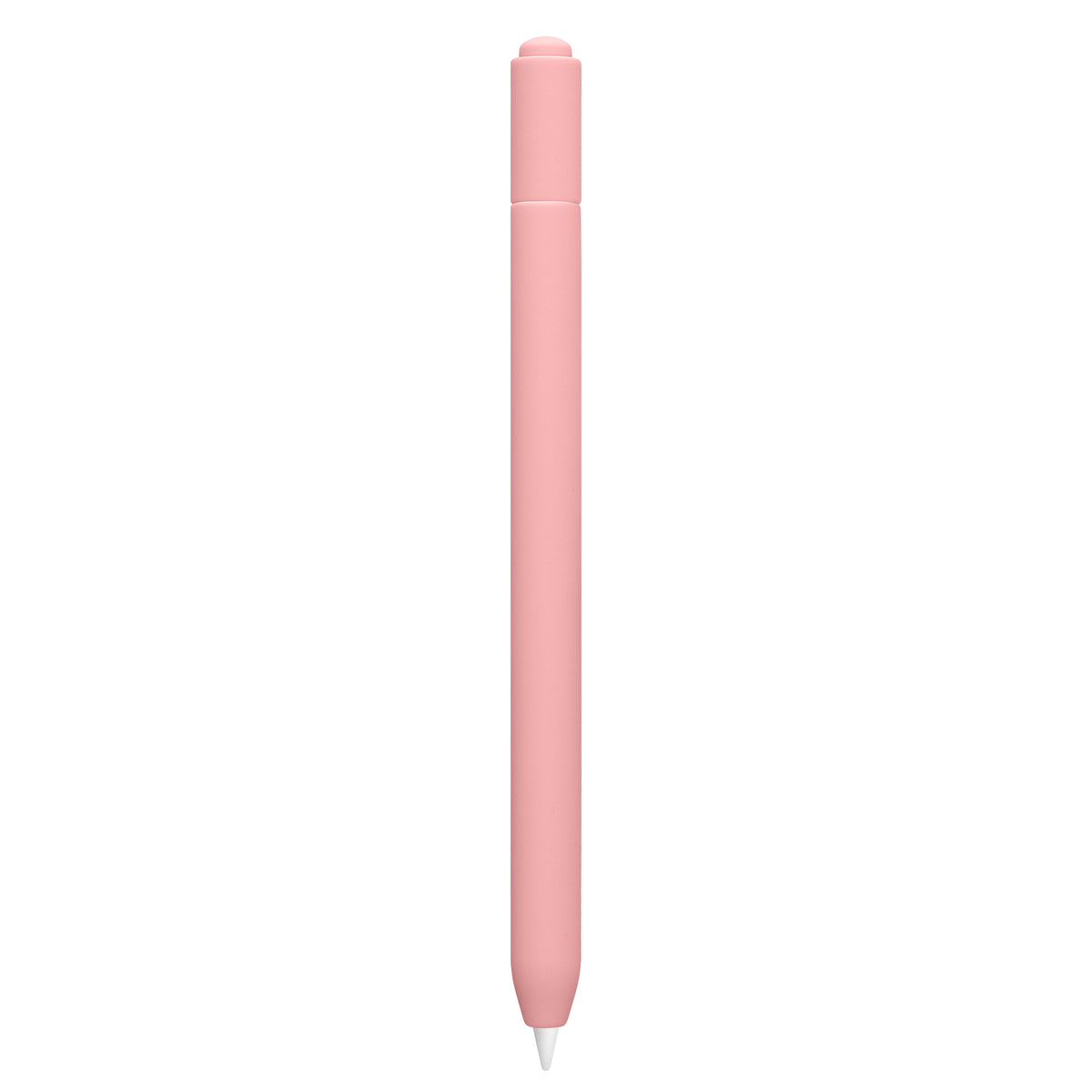 kwmobile Schutzhülle kompatibel mit Apple Pencil (USB-C) - Hülle Stift Silikon Case - Schutz Abdeckung Ladeanschluss - Altrosa Altrosa