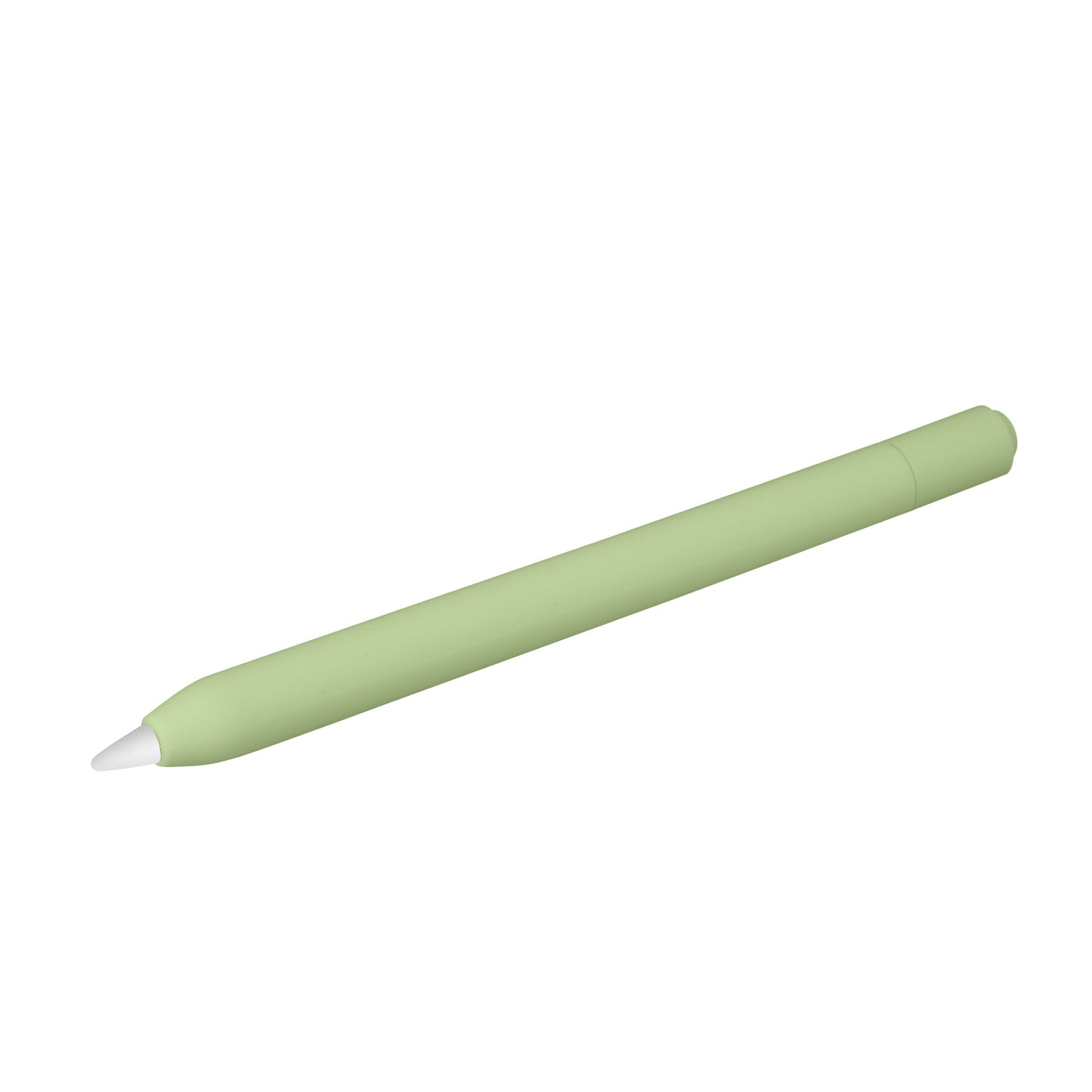 kwmobile Schutzhülle kompatibel mit Apple Pencil (USB-C) - Hülle Stift Silikon Case - Schutz Abdeckung Ladeanschluss - Pastellgrün Pastellgrün
