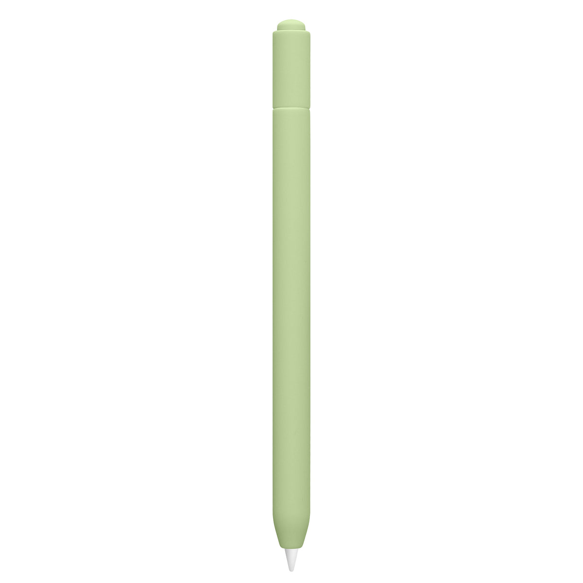 kwmobile Schutzhülle kompatibel mit Apple Pencil (USB-C) - Hülle Stift Silikon Case - Schutz Abdeckung Ladeanschluss - Pastellgrün Pastellgrün
