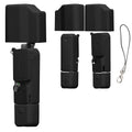 kwmobile Silikonhülle für DJI Osmo Pocket 4P Hülle - rutschfestes Cover aus Silikon für Action Cam - Schwarz Schwarz