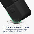 kwmobile Silikonhülle für DJI Osmo Pocket 4P Hülle - rutschfestes Cover aus Silikon für Action Cam - Schwarz Schwarz