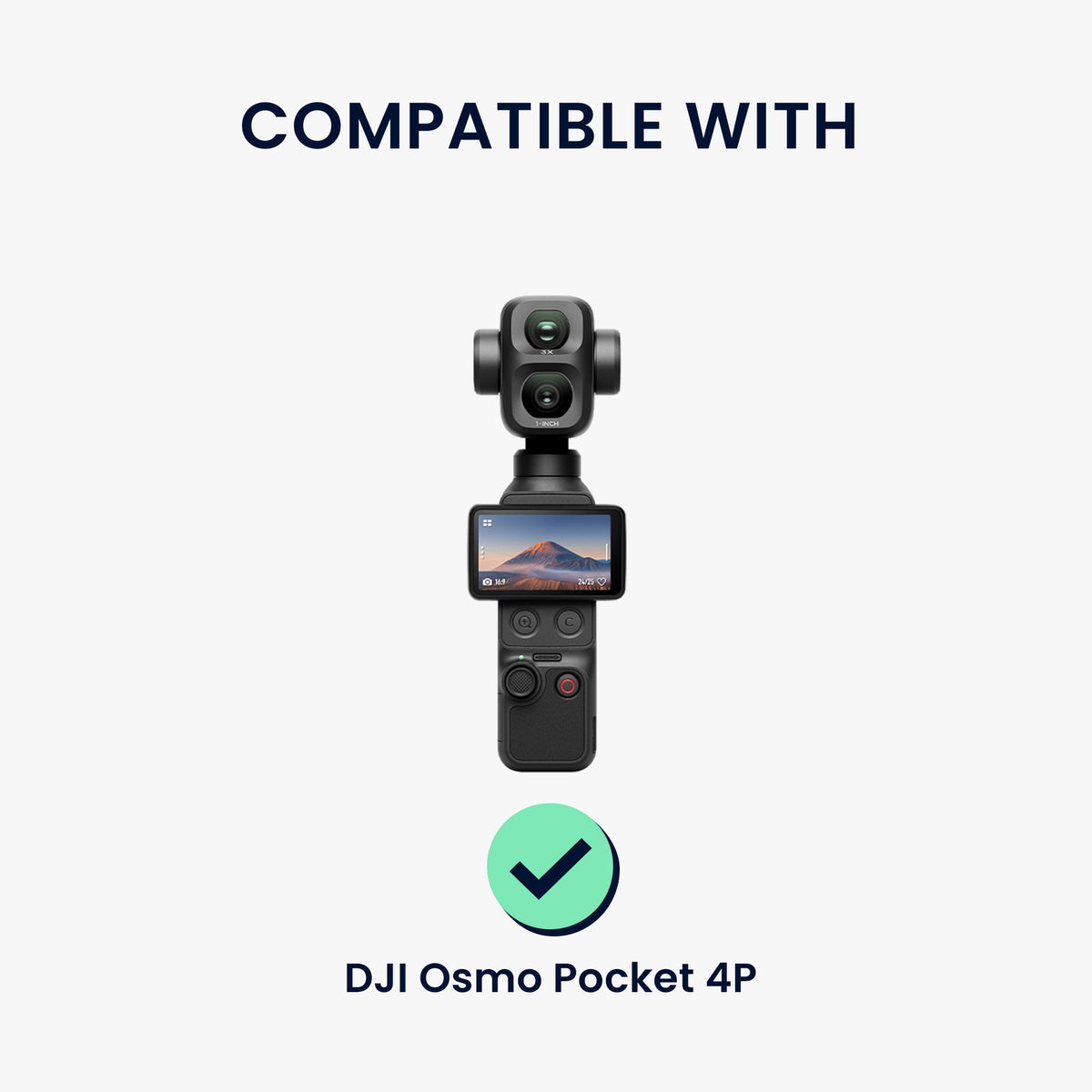 kwmobile Silikonhülle für DJI Osmo Pocket 4P Hülle - rutschfestes Cover aus Silikon für Action Cam - Schwarz Schwarz