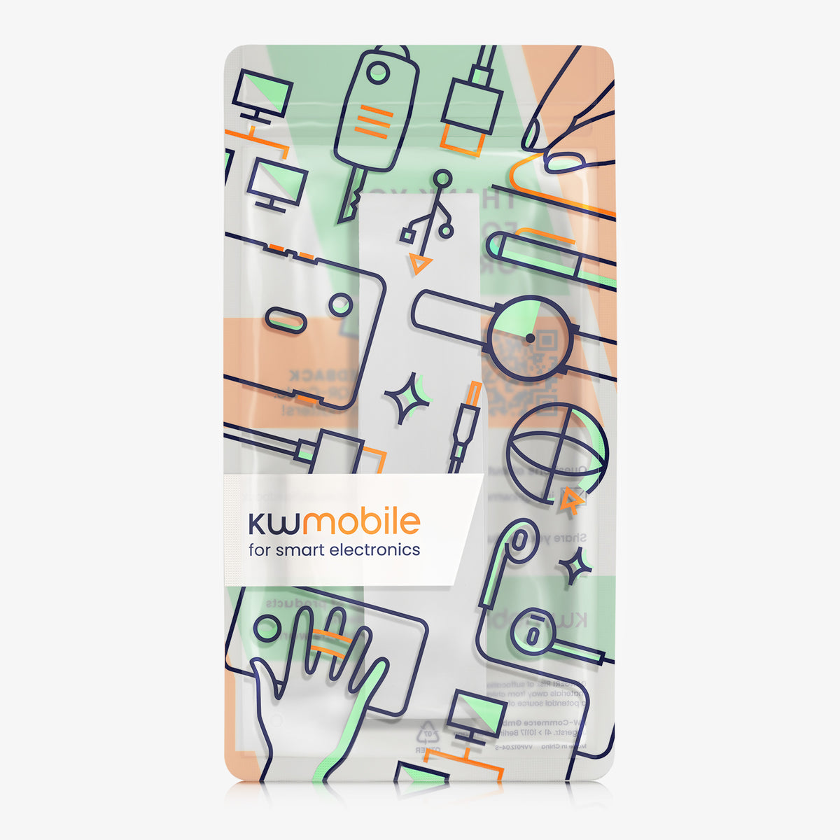 kwmobile 2x Padelschläger Schutz Folie, Padel Schläger Schutz Zubehör Set - Padel Racket Protector Tape 35 x 370 mm, TPU Rahmenschutz Folie für Padelschläger, Transparent Transparent