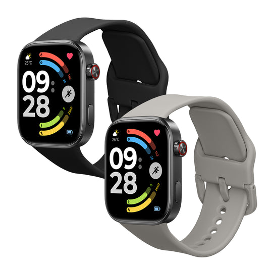2x Xiaomi Redmi Watch 6 / Redmi Watch 5 Silicone Replacement Strap