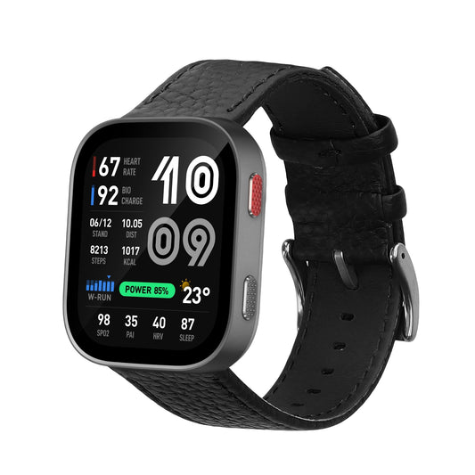 Amazfit Bip Max / Amazfit Bip 6 Genuine Leather Replacement Strap