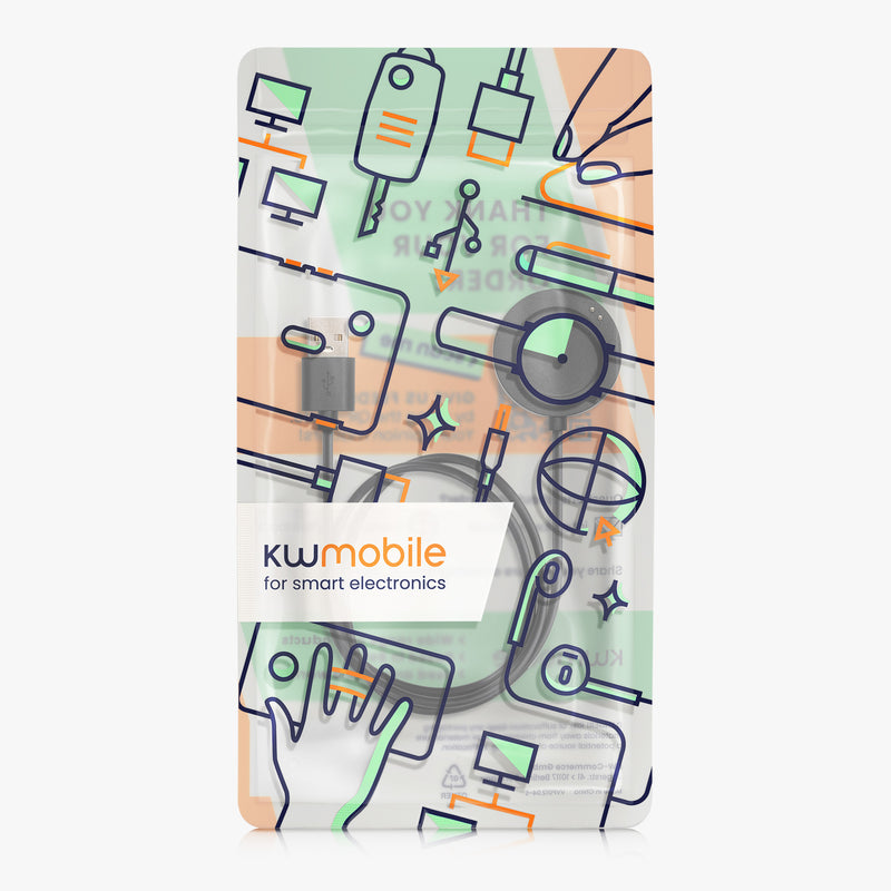 kwmobile Smartwatch Ladekabel für Xiaomi Watch S5 / Watch 5 USB Ladekabel für Smartwatch - Smart Watch Aufladekabel - Fitnesstracker Ersatzkabel - Schwarz Schwarz