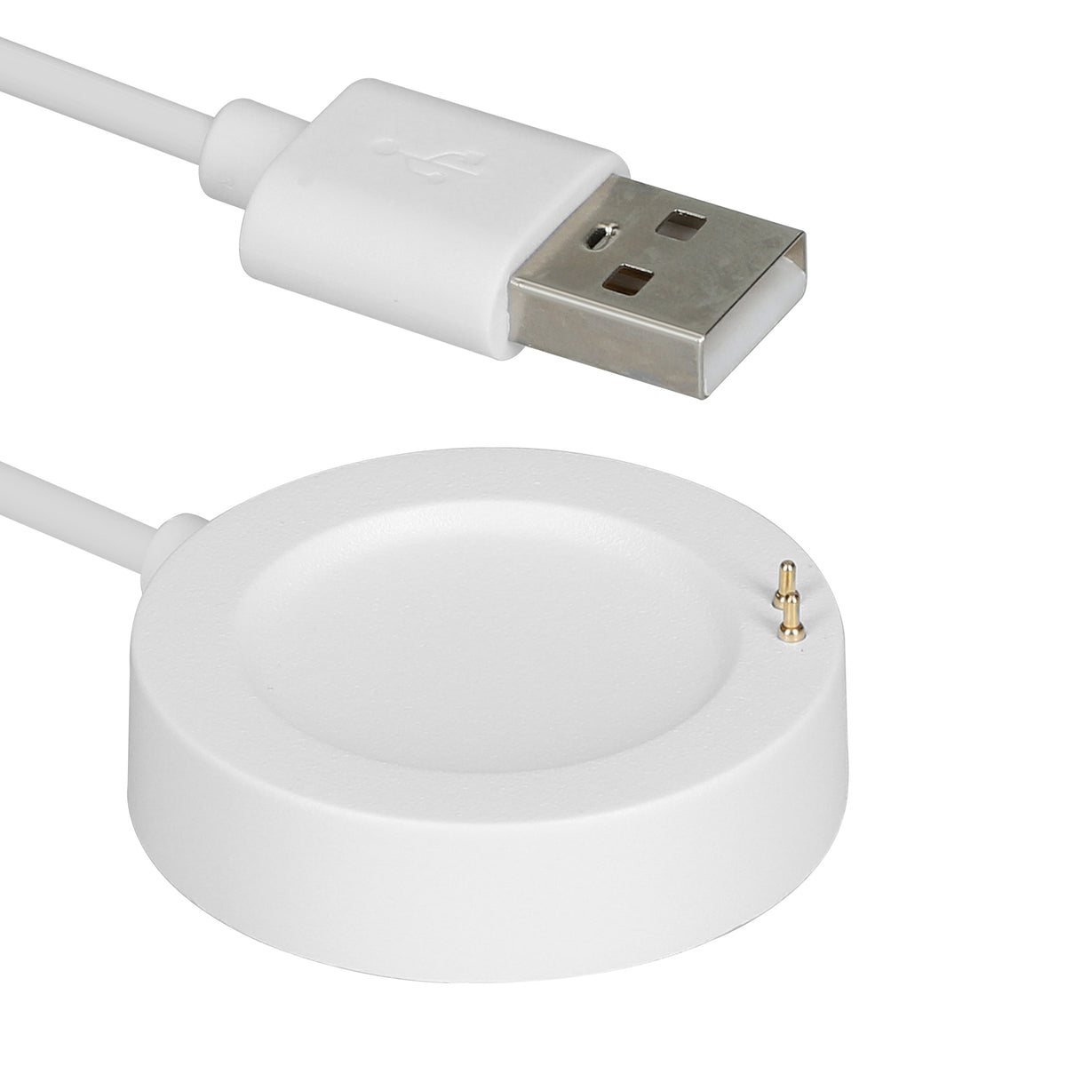 kwmobile Smartwatch Ladekabel für Xiaomi Watch S5 / Watch 5 USB Ladekabel für Smartwatch - Smart Watch Aufladekabel - Fitnesstracker Ersatzkabel - Weiß Weiß