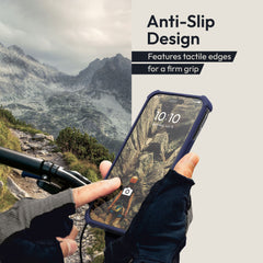 Oakshield Handyhülle kompatibel mit Iphone 16 Pro - Dunkelblau