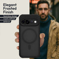 Oakshield Hülle für Google Pixel 11 Pro Hülle - Handyhülle [kompatibel mit MagSafe] - TPU Schutzhülle [robuster Fallschutz] - Mit [Schutzglas] - Case Schwarz Schwarz