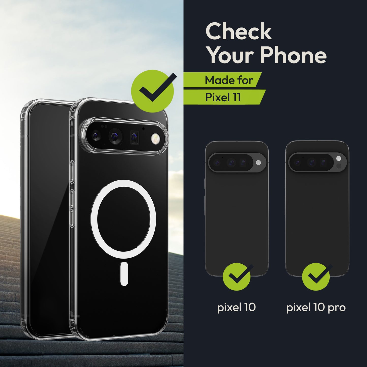 Oakshield Transparent Case Google Pixel 11 - Transparent