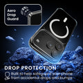 Oakshield Transparent Case für Apple iPhone 17 Pro Hülle - Crystal Clear Handyhülle mit Anti-Vergilbung & 9H Glas Displayschutz - kompatibel mit MagSafe - Transparent Weiß Transparent