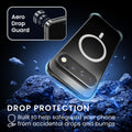 Oakshield Transparent Case für Google Pixel 11 Pro XL / Pixel 10 Pro XL Hülle - Crystal Clear Handyhülle mit Anti-Vergilbung & 9H Glas Displayschutz - kompatibel mit MagSafe - Transparent Weiß Transparent