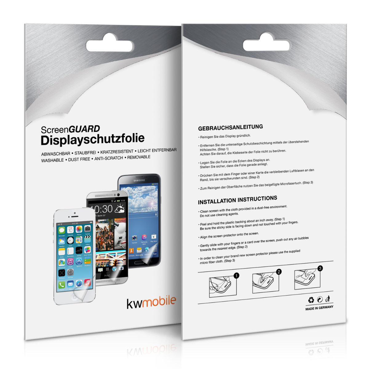 6x Crystal Clear Screen Protector for Apple iPhone SE (1st Gen 2016) / iPhone 5 / iPhone 5S