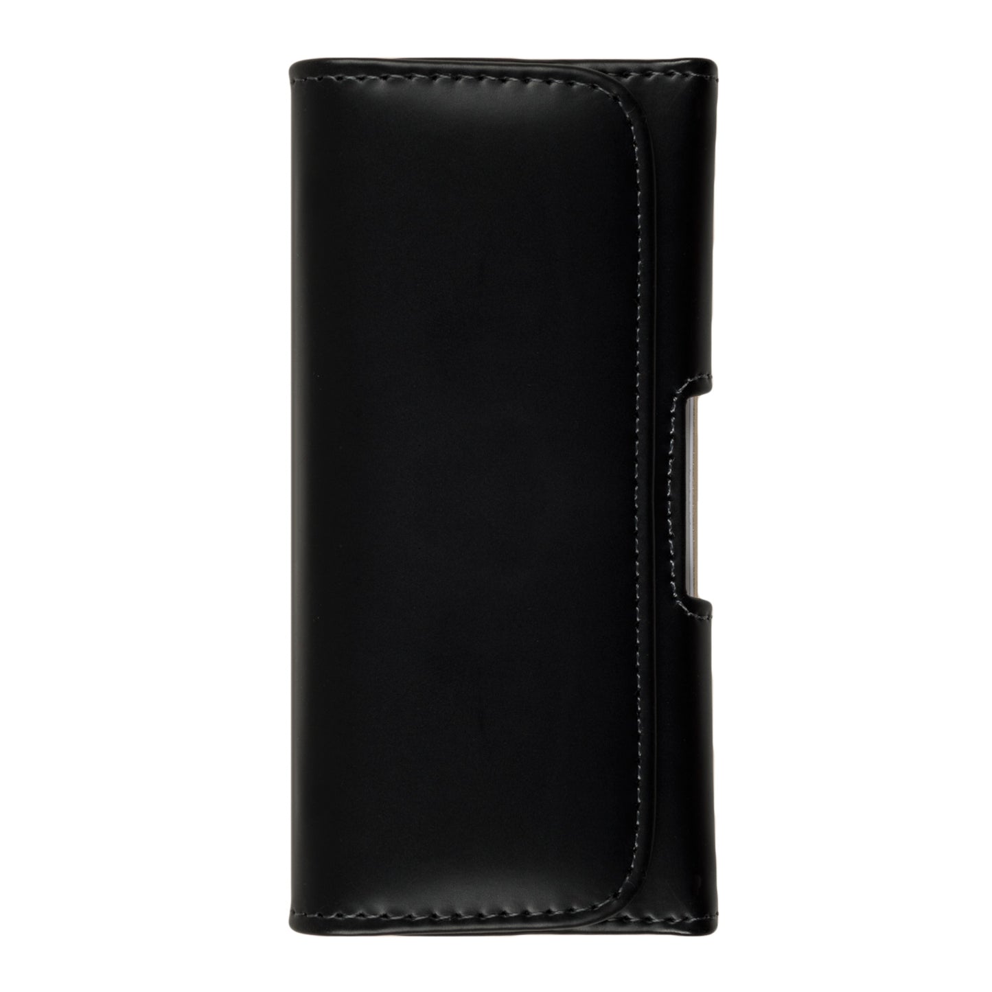 kwmobile Belt Pouch Case for Cell Phones with Belt Clip - 13.2 x 6.5 x 1.3 cm Faux Leather Belt Case with Belt Loop