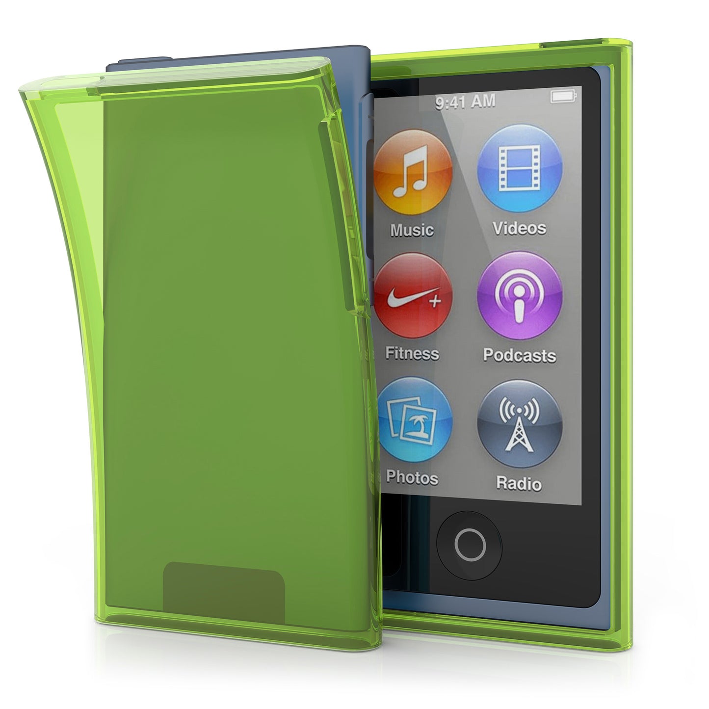 kwmobile Case Compatible with Apple iPod Nano 7 Silicone Back Cover Protective Case