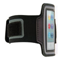 kwmobile Sport Armband kompatibel mit Apple iPod Nano 7 - mit Schlüsselfach - Sport Armtasche 19 - 35 cm Innenmaße - Schwarz Schwarz  
