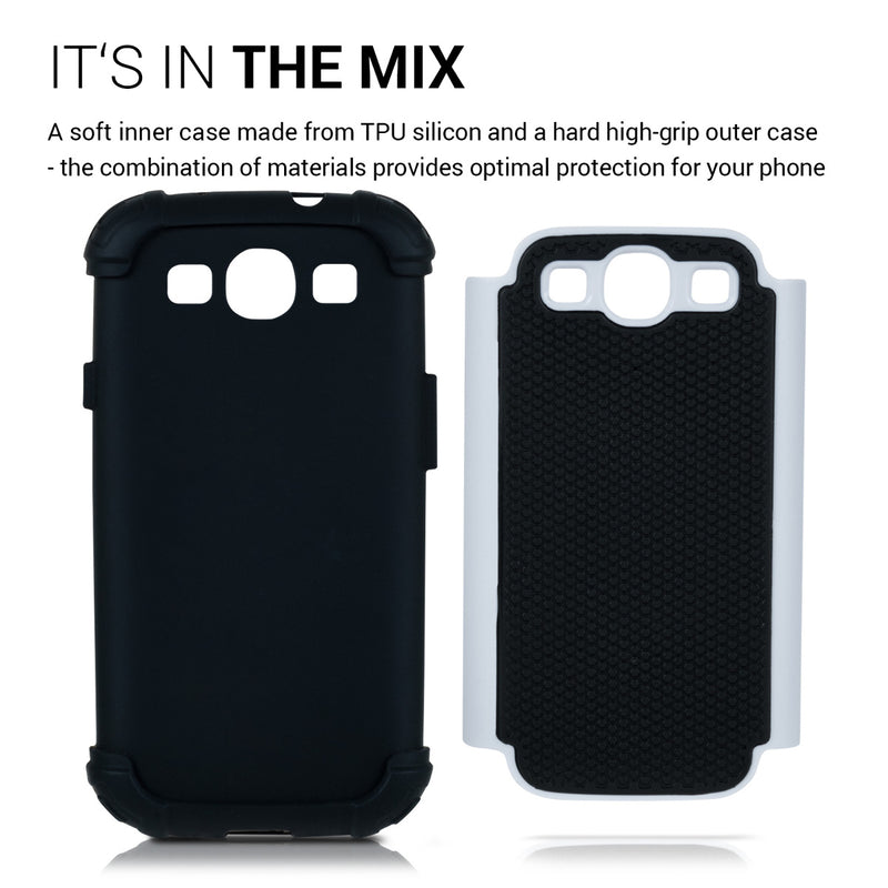 Hybrid Case compatible with Samsung Galaxy S3 / S3 Neo