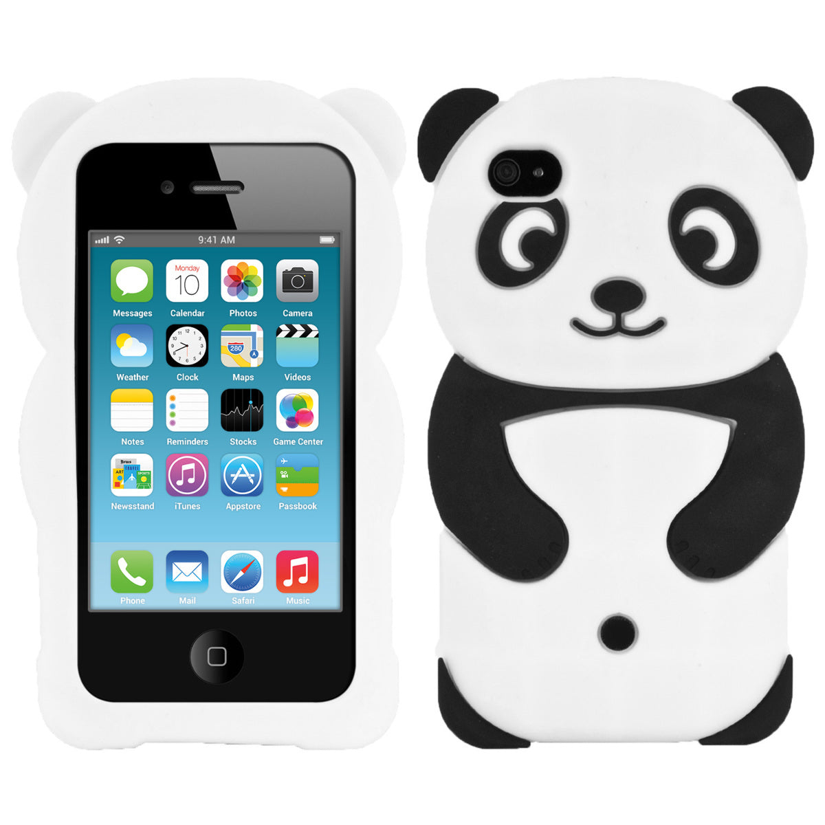 kwmobile Protective Case compatible with Apple iPhone 4 / 4S - Phone Cover - Phone Case - Cover Case