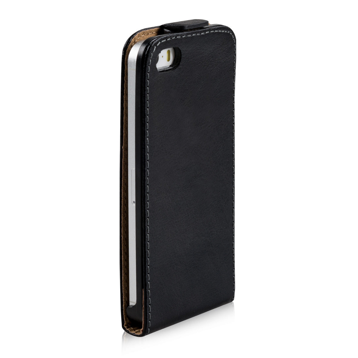 kwmobile Protective Case compatible with Apple iPhone SE (1st Gen 2016) / iPhone 5 / iPhone 5S - Phone Cover - Flip Case