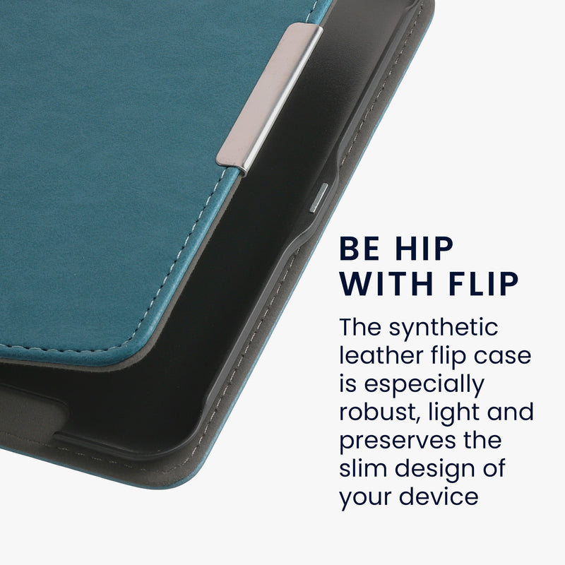 kwmobile Foldable Case Compatible with Tolino Shine (2013) Case - eReader Case - Cover