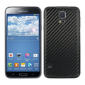 Carbon Look Back Cover compatible with Samsung Galaxy S5 / S5 Neo
