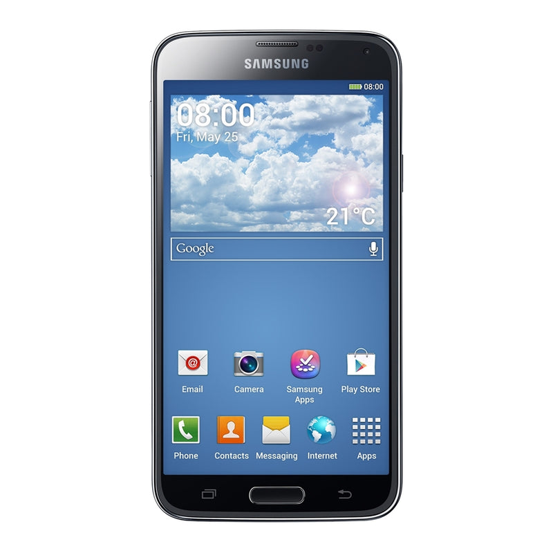 Carbon Look Back Cover compatible with Samsung Galaxy S5 / S5 Neo