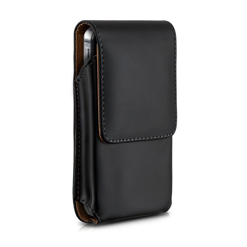 kwmobile Belt Pouch Case for Mobile Phones with Belt Clip - 13.5 x 6.9 cm Belt Case with Belt Loop