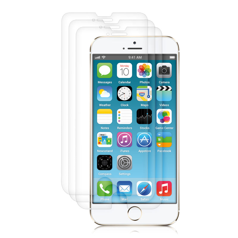 3x Screen Protector compatible with Apple iPhone 6 / 6S / 7 / 8