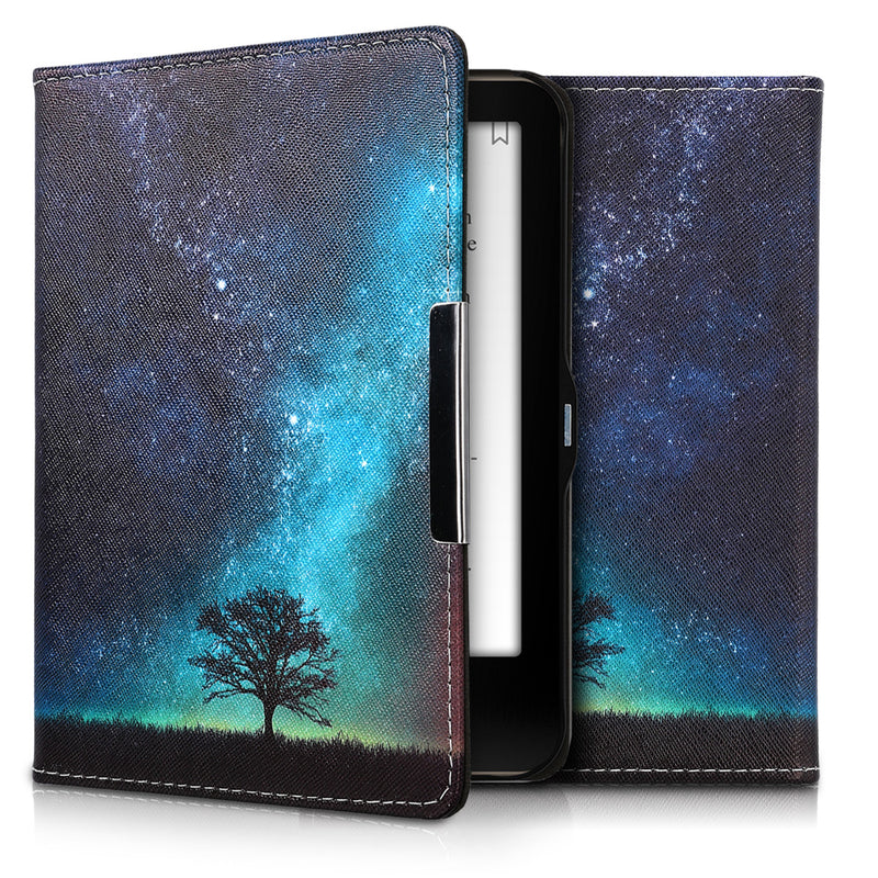 kwmobile Case for Tolino Vision 1 / 2 / 3 / 4 HD - eReader Flip Case with Auto Sleep Function