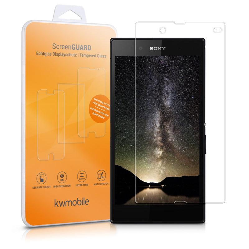 Glass film compatible with Sony Xperia Z