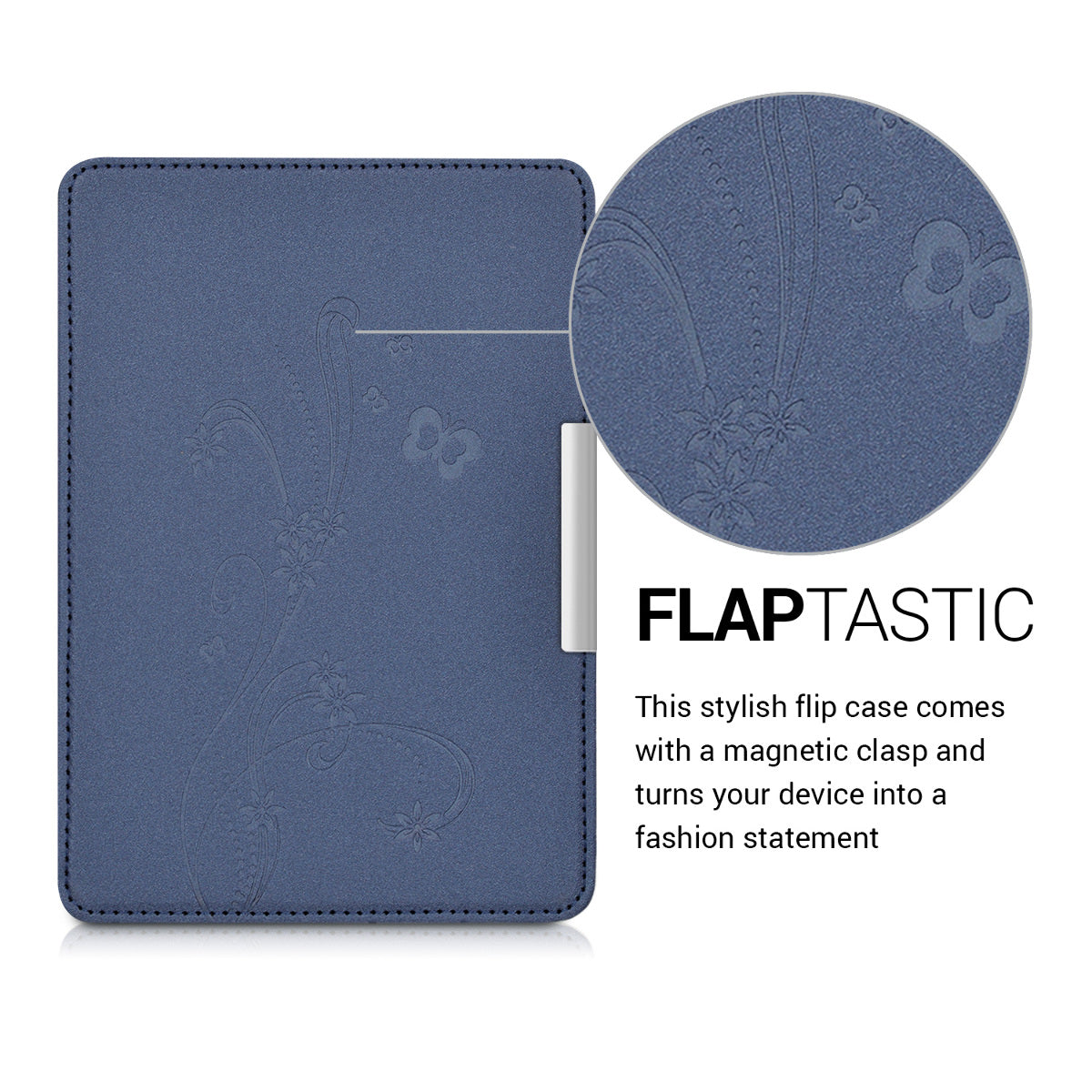 kwmobile Case for Amazon Kindle Paperwhite - eReader Flip Cover with Auto Sleep Function