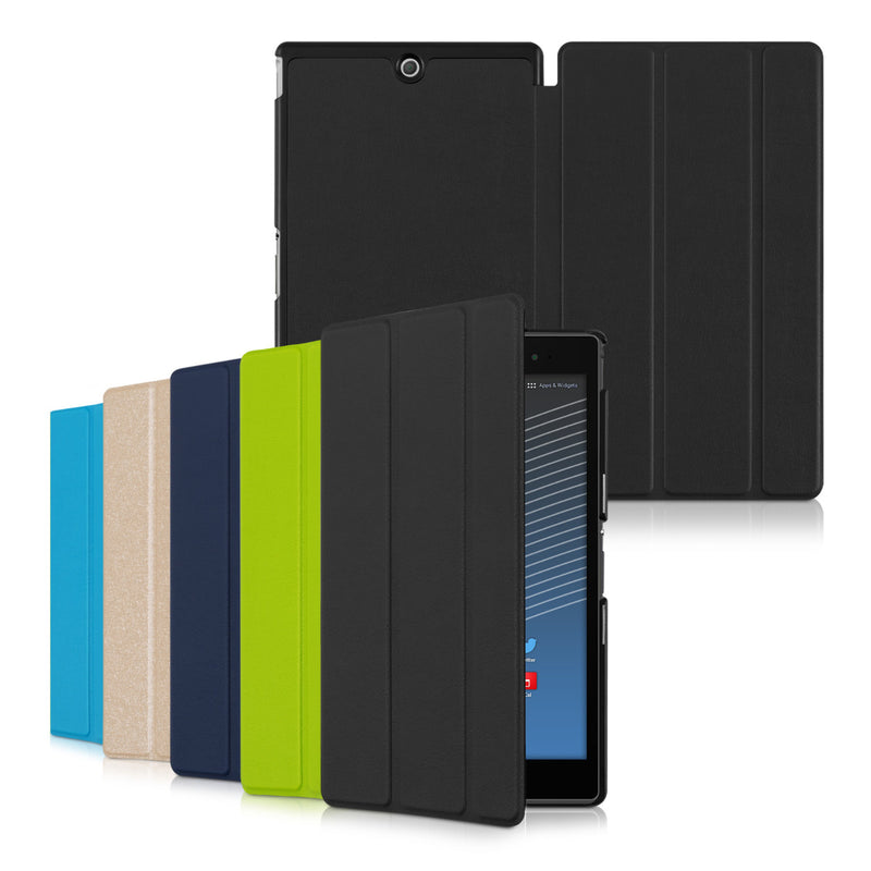 kwmobile Case Compatible with Sony Xperia Tablet Z3 Compact - Smart Cover Tablet Case Protective Cover - Stand