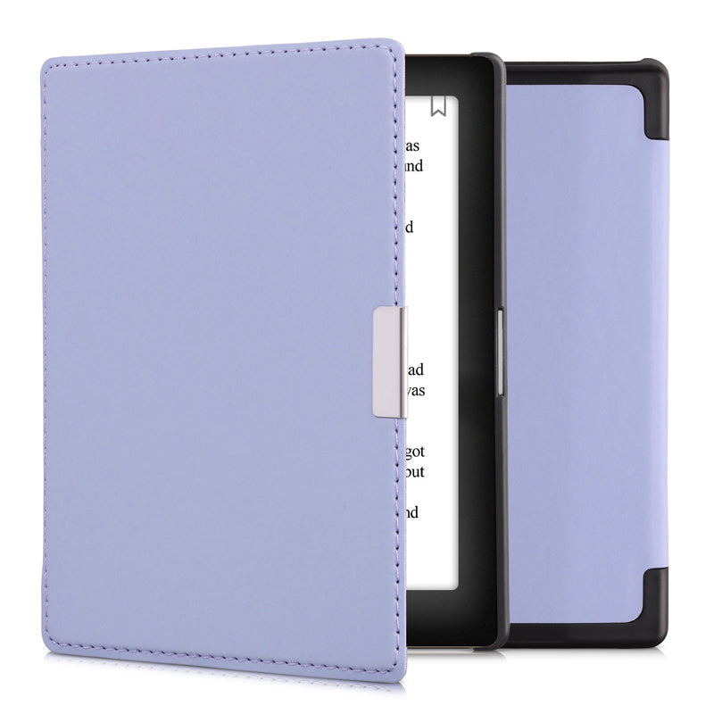 kwmobile Folding Case compatible with Kobo Aura Edition 1 Cover eReader Case Faux Leather