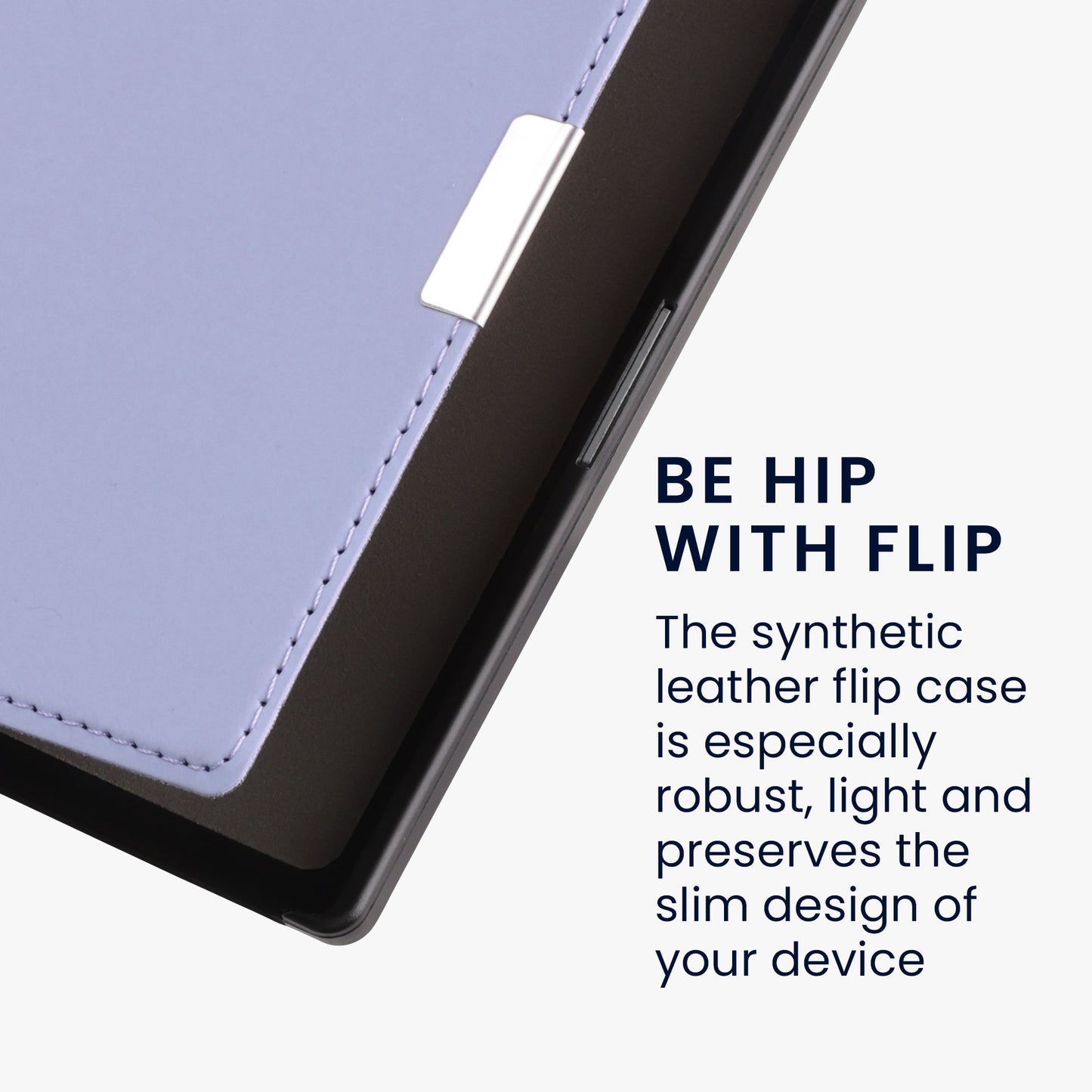 kwmobile Folding Case compatible with Kobo Aura Edition 1 Cover eReader Case Faux Leather