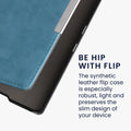 kwmobile Flip Case compatible with Kobo Aura H2O Edition 1 Case - eReader Cover - Cover