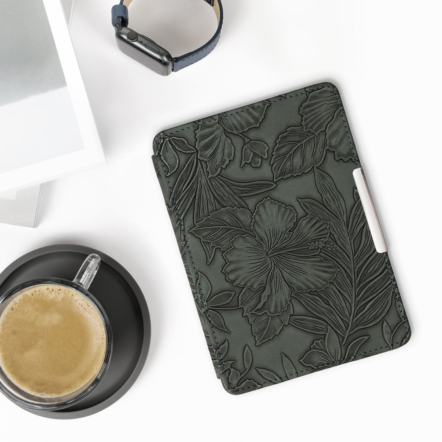kwmobile Case for Amazon Kindle Paperwhite - eReader Flip Cover with Auto Sleep Function
