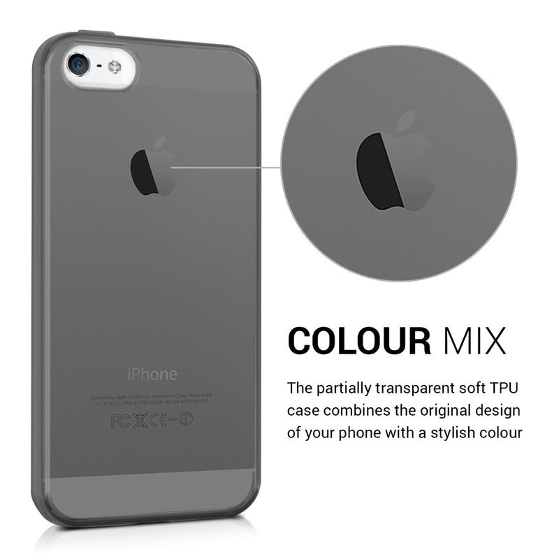 kwmobile Case Compatible with Apple iPhone SE (1st Gen 2016) / iPhone 5 / iPhone 5S