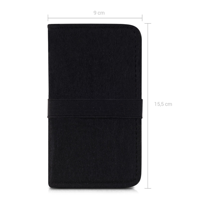kwmobile Pouch for Smartphones Protective Pouch 16.0 x 8.0 cm Inner Dimensions