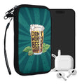 kwmobile Smartphone Pouch - Phone Bag Case Cover Protective Sleeve - Birds Branch - 15.2 x 8.3 cm Inner Dimensions