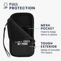 kwmobile Smartphone Pouch - Phone Bag Case Cover Protective Sleeve - Birds Branch - 15.2 x 8.3 cm Inner Dimensions