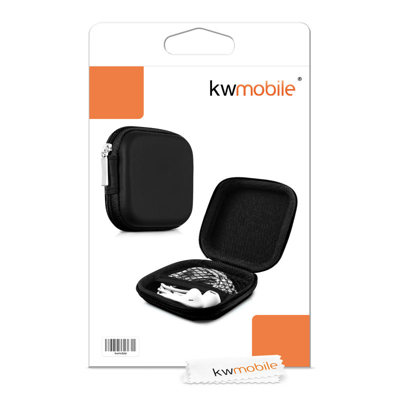 kwmobile In-Ear Headphone Case - In-Ear Headphones Protective Case - Earphones Pouch Cover for Headphones