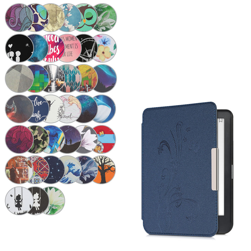 kwmobile Protective Case for Kobo Aura H2O Edition 1 - eReader Flip Case with Auto Sleep Function